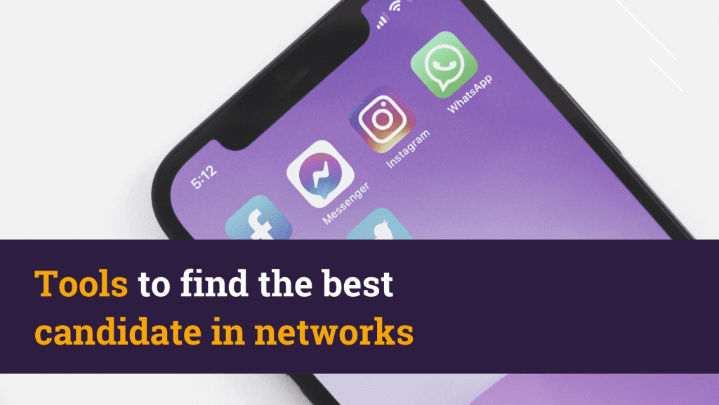 Tools to find the best candidate in networks