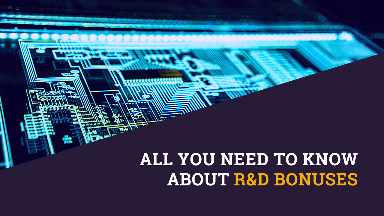 All you need to know about R&D bonuses