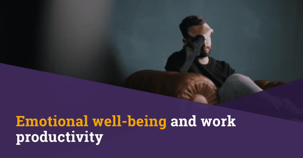 Emotional well-being in labor productivity